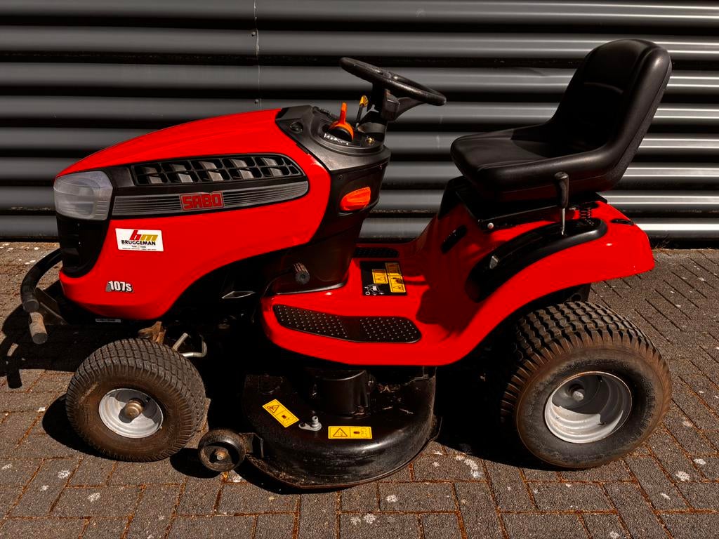 Sabo zitmaaier 107 S Mulchmaaier, Ophalen, Gebruikt