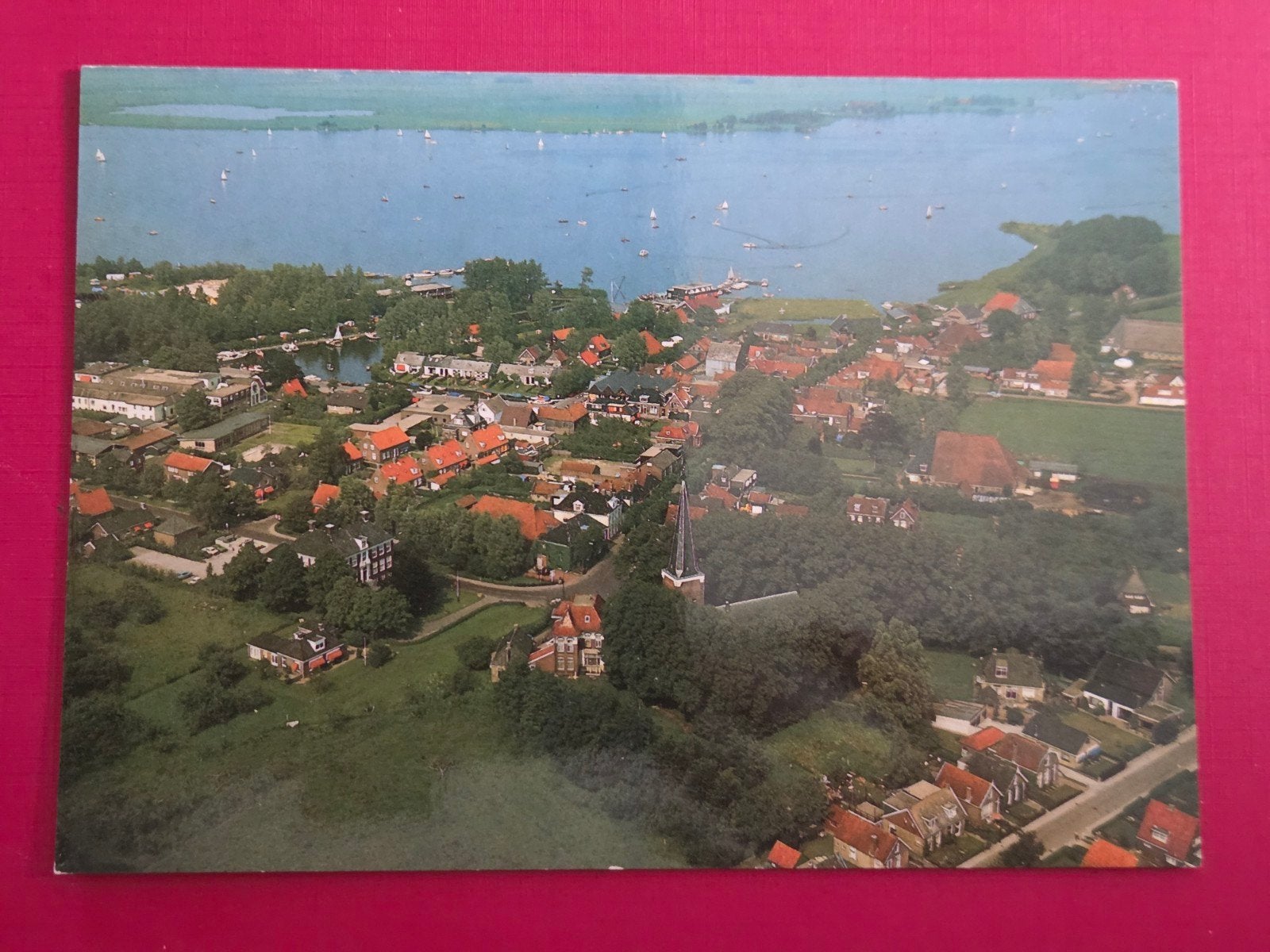 Langweer bij Joure in Vogelvlucht, Ophalen of Verzenden, 1960 tot 1980
