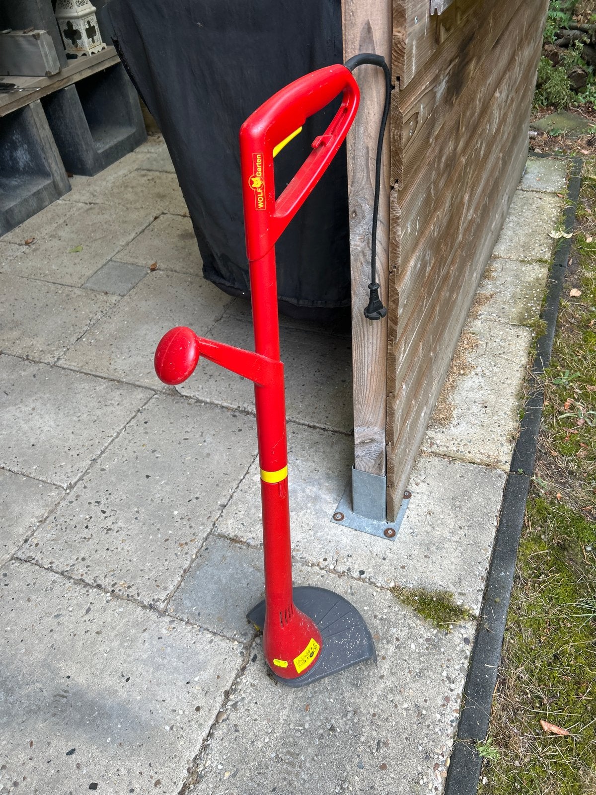WOLF-Garten elektrische grastrimmer - Rood, Ophalen, Gebruikt, 30 tot 50 cm, Elektrisch