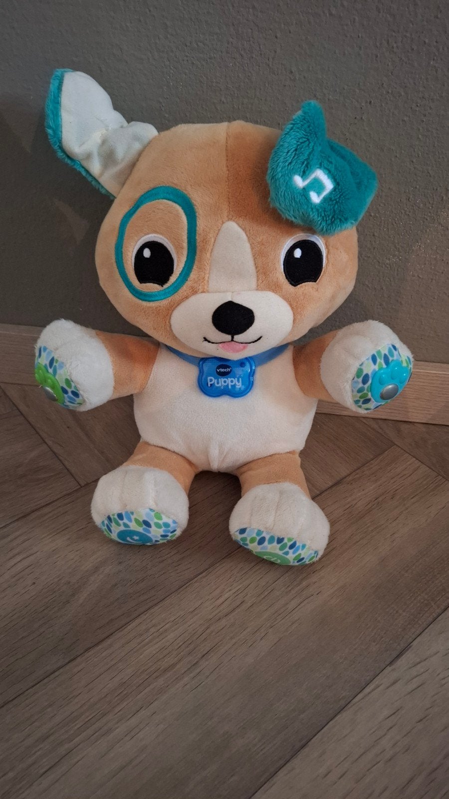 Vtech knuffelpuppy, Overige merken, Overige karakters, Met licht, Zo goed als nieuw