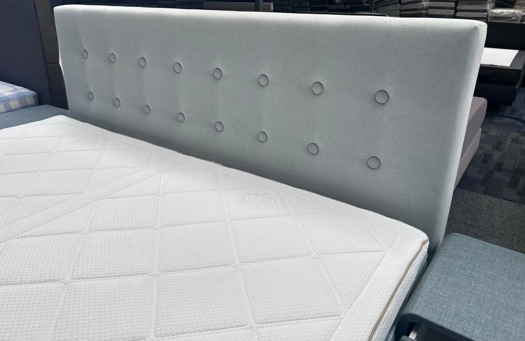 Auping Original boxspring 200x210 Incl Maestro matrassen, Ophalen of Verzenden, Zo goed als nieuw, Hoogslaper