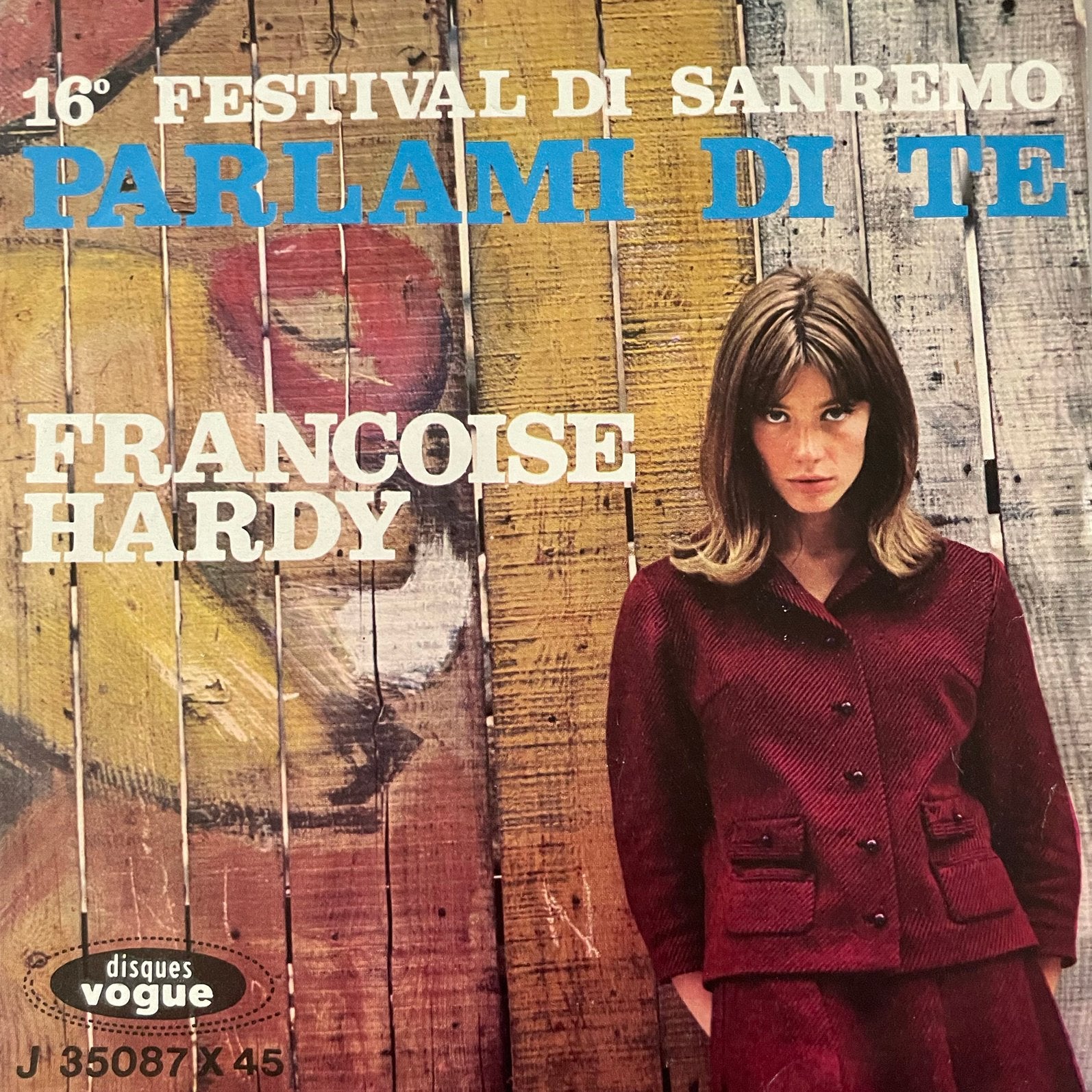 Francoise Hardy - Parlami di te, Ophalen of Verzenden, Zo goed als nieuw, Pop