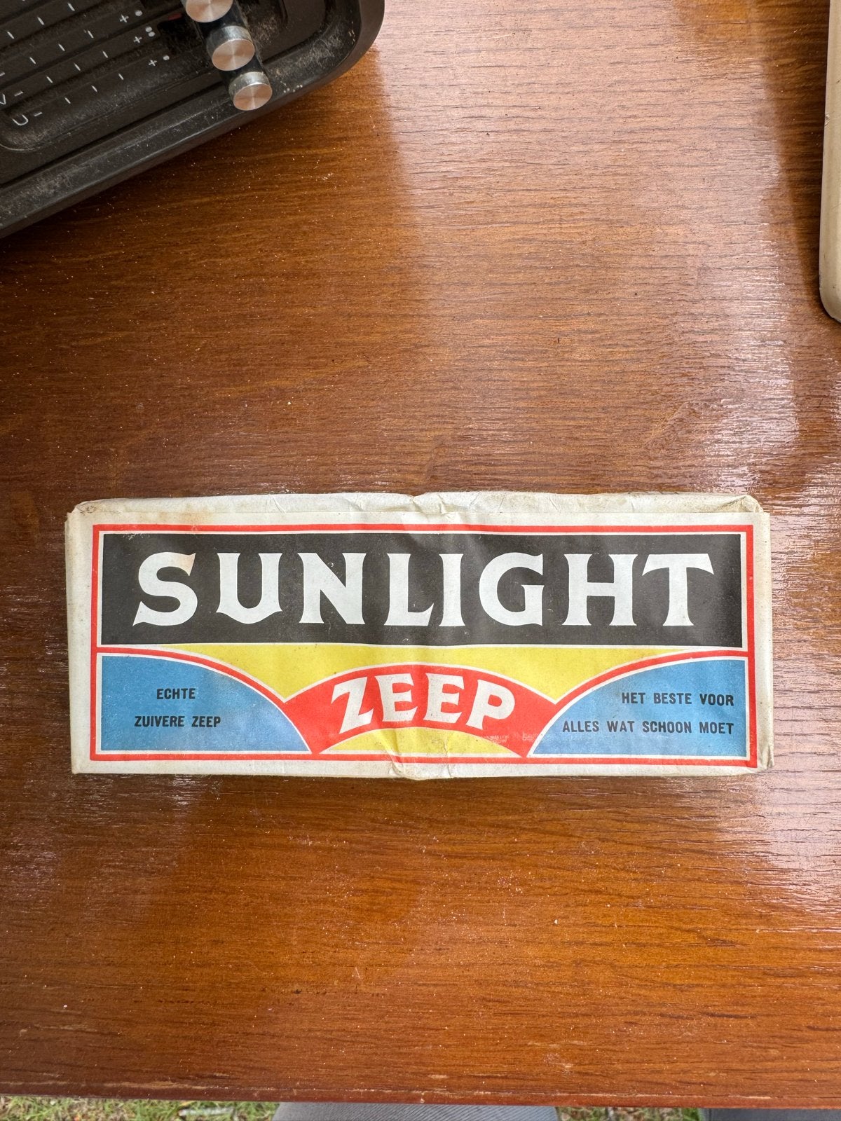 Vintage Sunlight Zeep - Authentieke Verpakking, Verzamelen, Ophalen of Verzenden, Zo goed als nieuw
