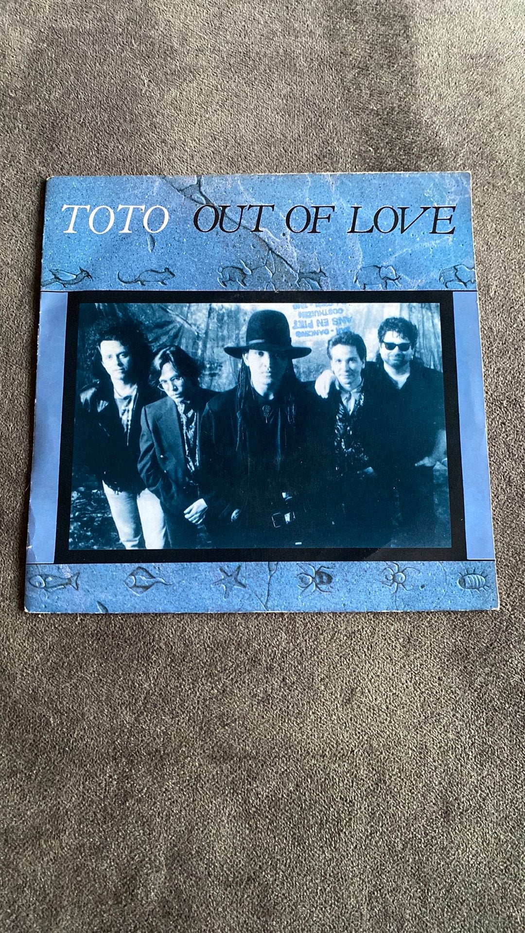 Vinyl single Toto - Out of love, Ophalen of Verzenden, Zo goed als nieuw, Rock en Metal