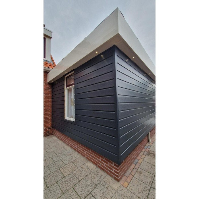 Vinyplus Kunststof Gevelbekleding 150mm Antraciet (RAL7016), Doe-het-zelf en Verbouw, Ophalen, Nieuw