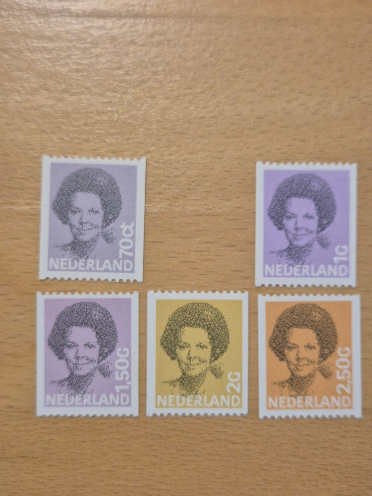 Nederland 1981-1990 Beatrix (rolzegel), Postzegels en Munten, Ophalen of Verzenden, Na 1940, Postfris