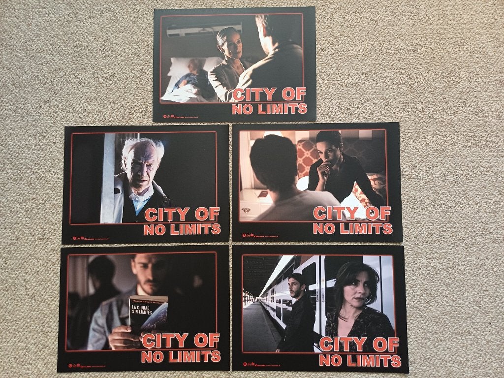 CITY   OF   NO   LIMITS     lobbycard set., Verzenden, Nieuw, A4 of kleiner, Film en Tv