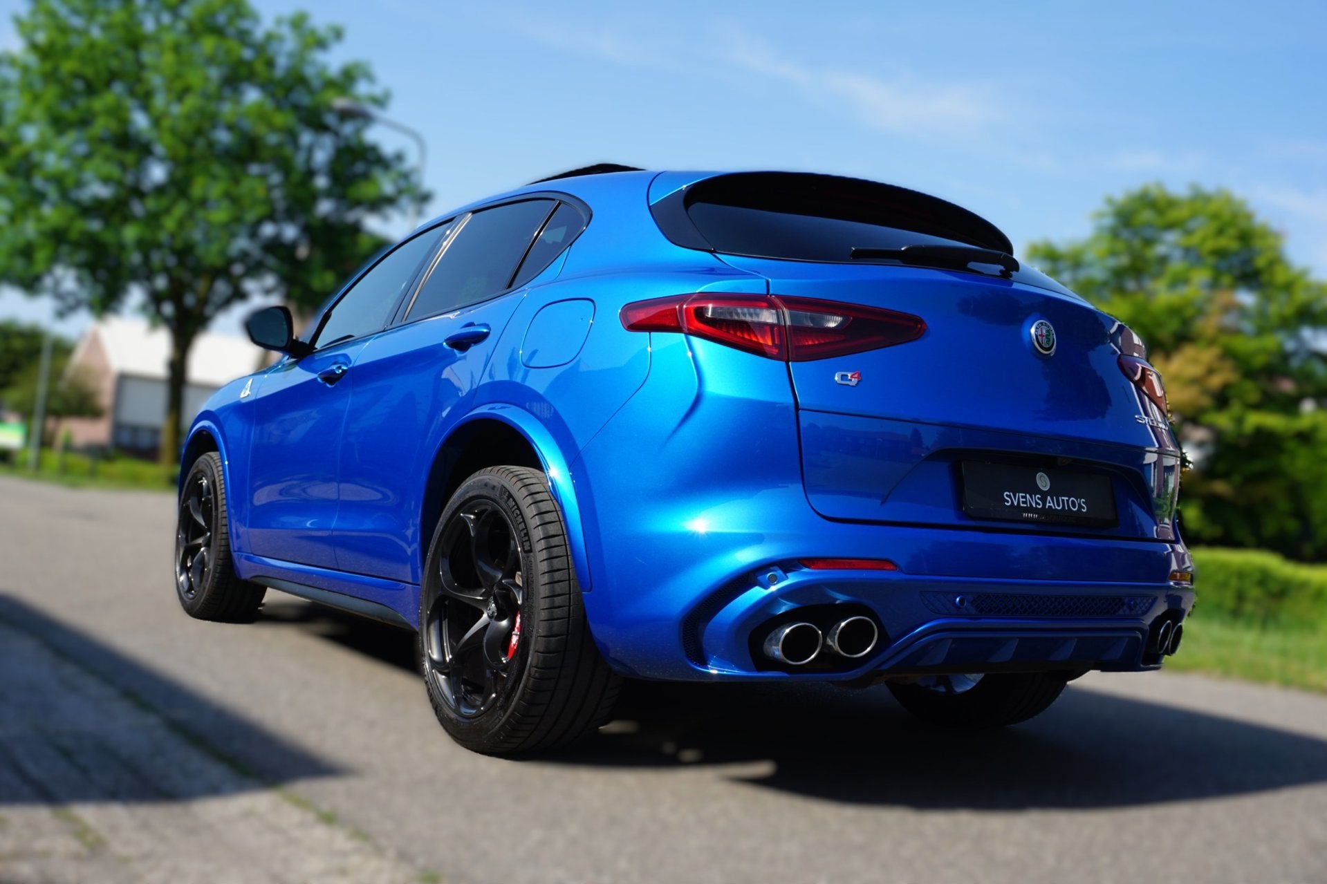 Alfa Romeo Stelvio 2.9 V6 AWD Quadrifoglio Panodak|Carbon|H&, Auto's, Automaat, Dealer onderhouden, Gebruikt, 510 pk