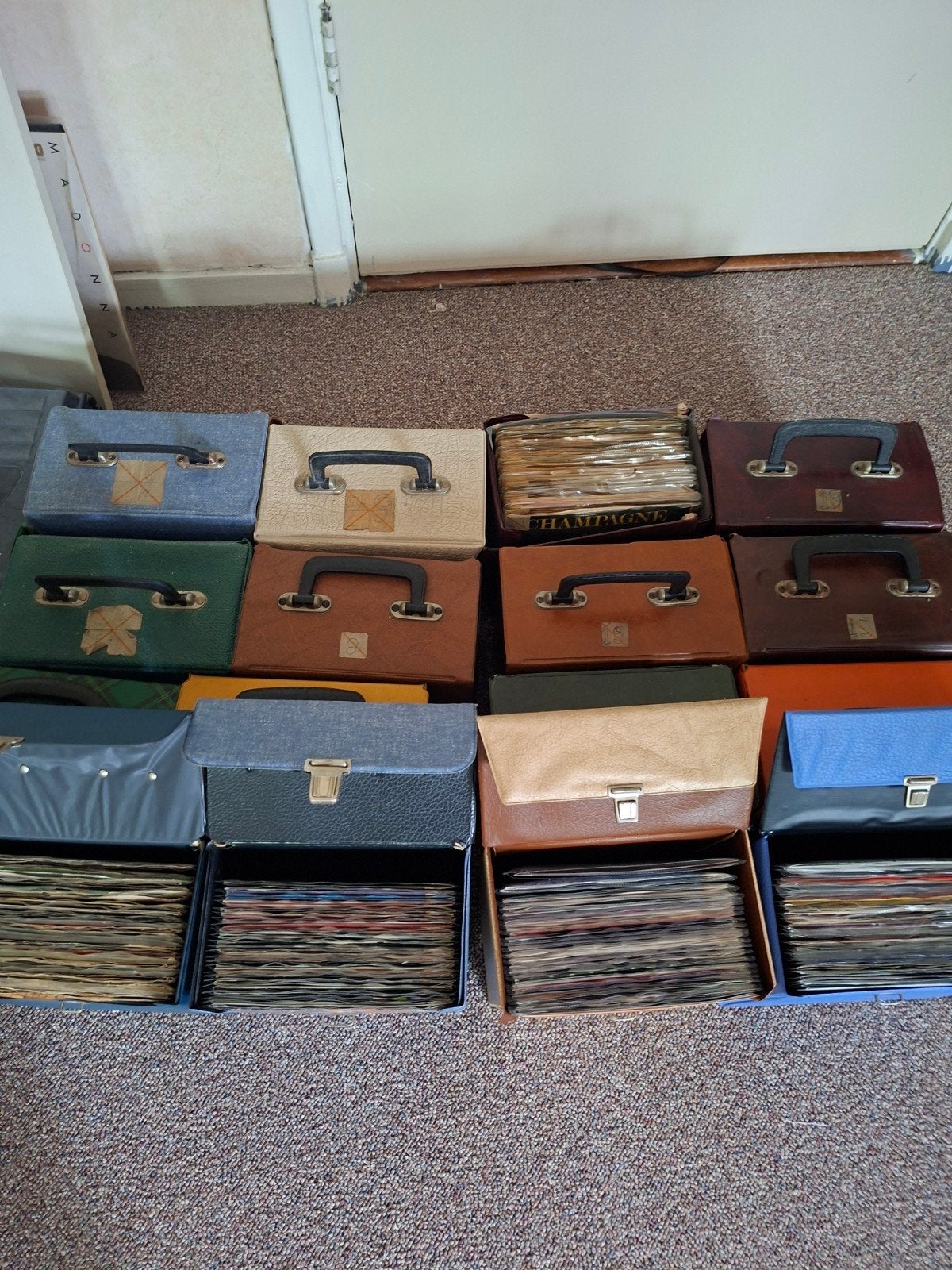 Singles vinyl, Ophalen