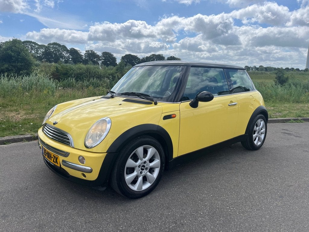 Mini 3-Deurs 1.6 Cooper Pepper BJ 2003 Goed onderhouden NIeu, Auto's, Mini, Voorwielaandrijving, Gebruikt, Zwart, 4 cilinders