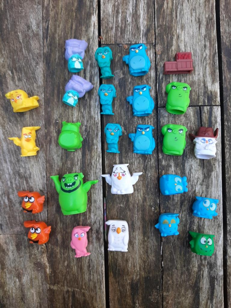 Figuurtjes van angry birds, Ophalen of Verzenden, Zo goed als nieuw