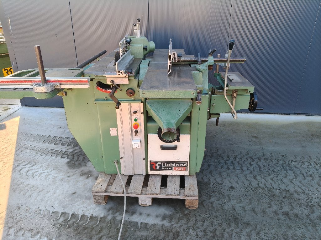 combinatiemachine robland k 31, Doe-het-zelf en Verbouw, Gereedschap | Zaagmachines, Ophalen, Gebruikt, 30 tot 70 mm, Lintzaag