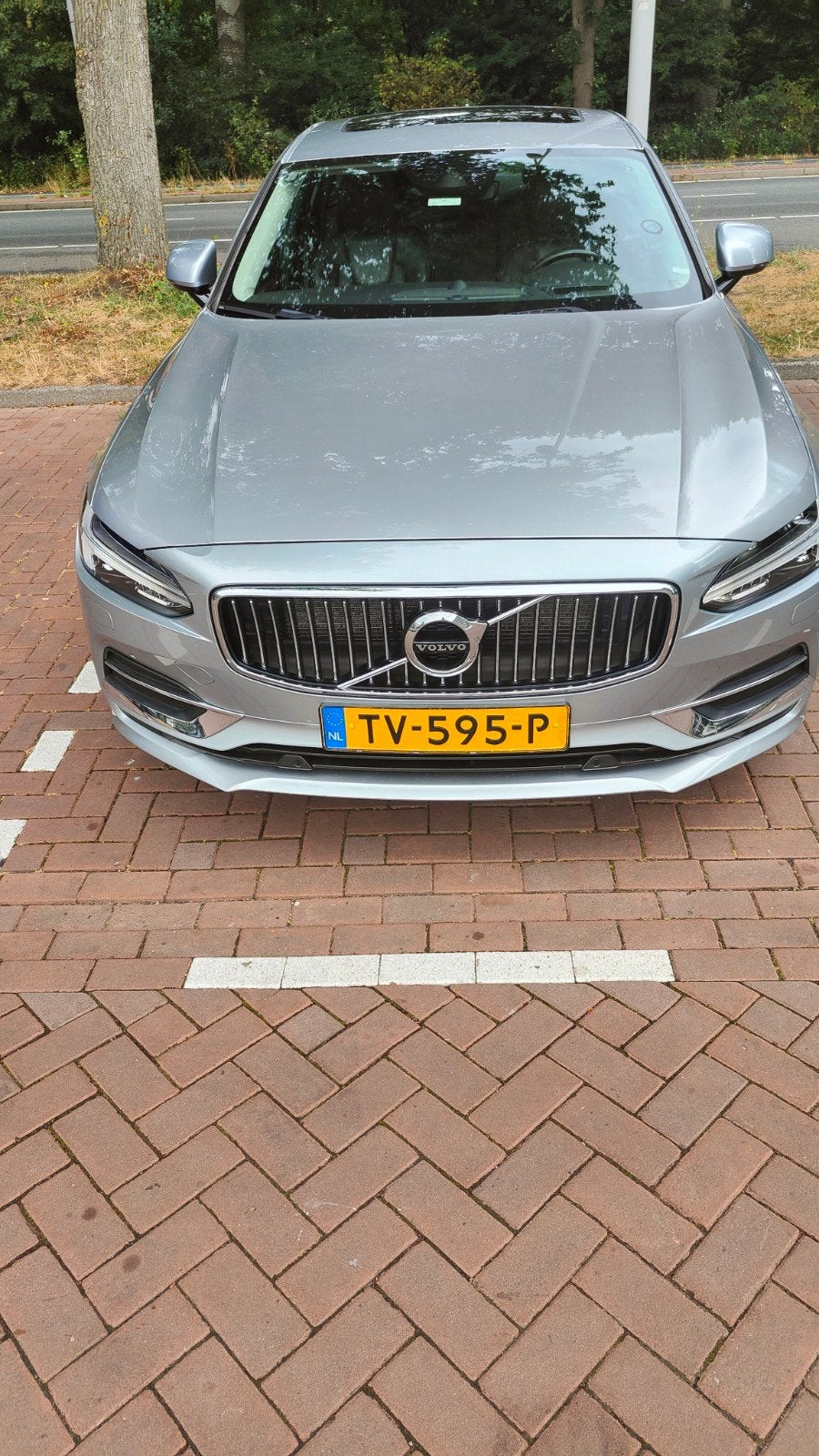 Volvo S90 T5 254pk Geartronic 2018 Grijs, 15 km/l, 1800 kg, 1969 cc, Origineel Nederlands