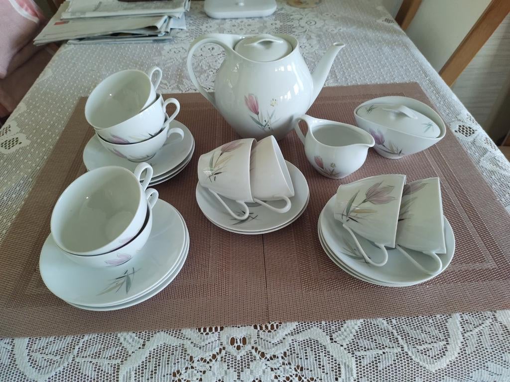 Prachtig oud servies. Eschenbach Bavaria AZC, Antiek en Kunst, Antiek | Servies compleet, Ophalen of Verzenden