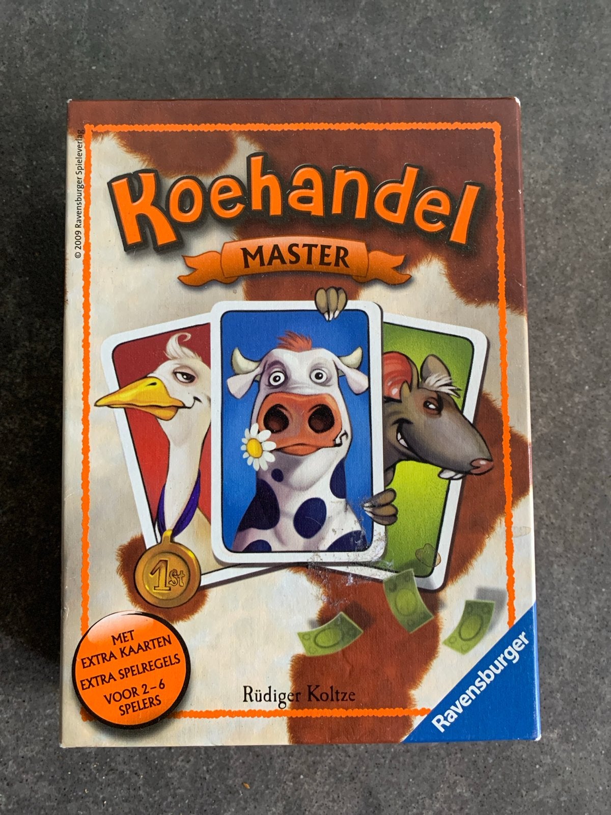 Koehandel Master - Ravensburger Kaartspel, Een of twee spelers, Ophalen, Zo goed als nieuw