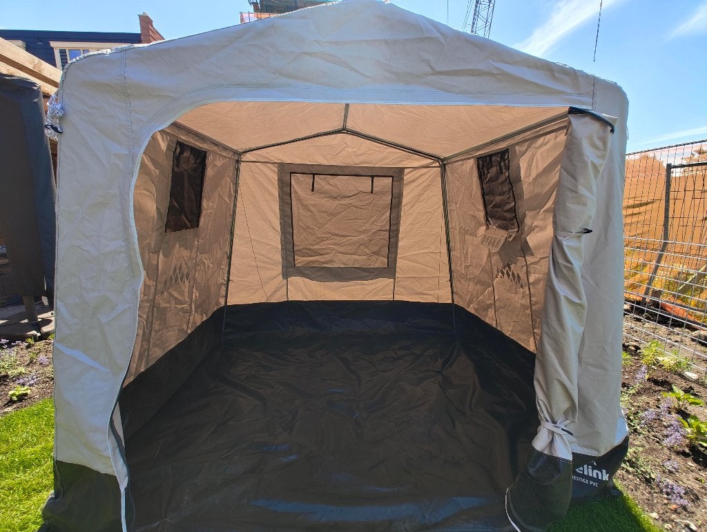 Obelink Prestige PVC Schuurtent, Ophalen, Zo goed als nieuw