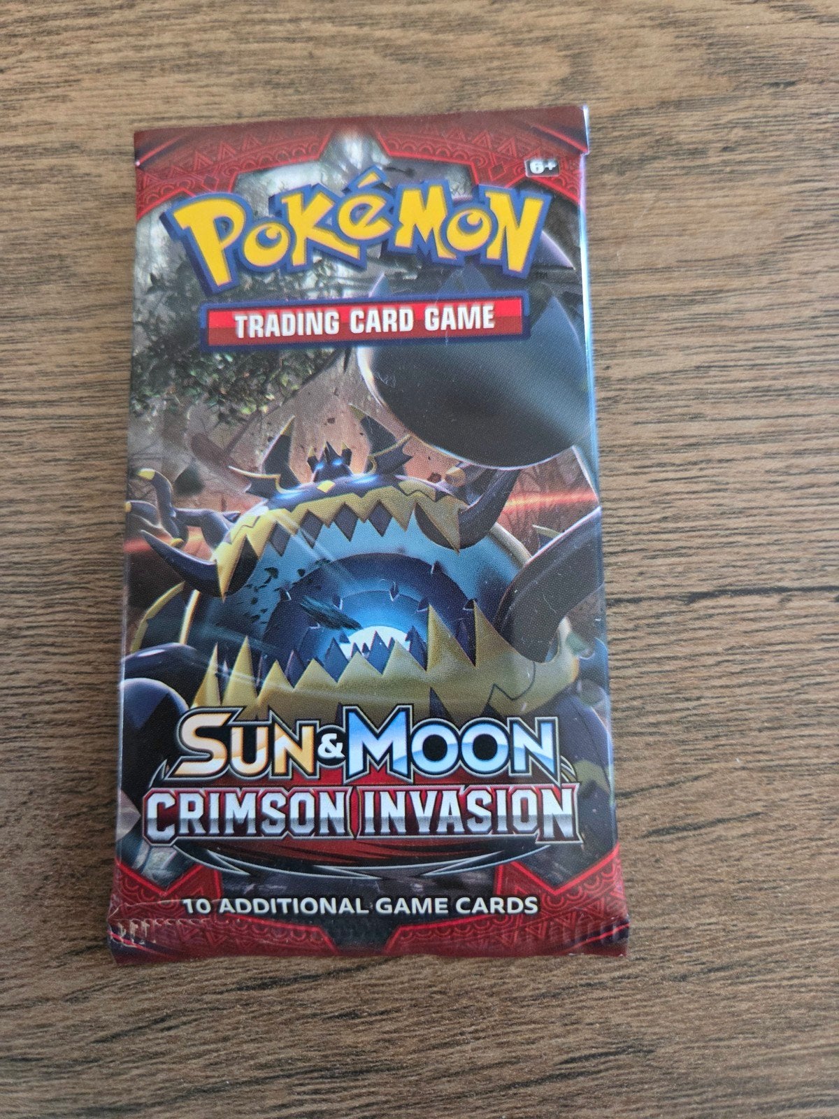 Pokémon Sun & Moon Crimson Invasion Booster Pack, Ophalen of Verzenden, Nieuw, Booster