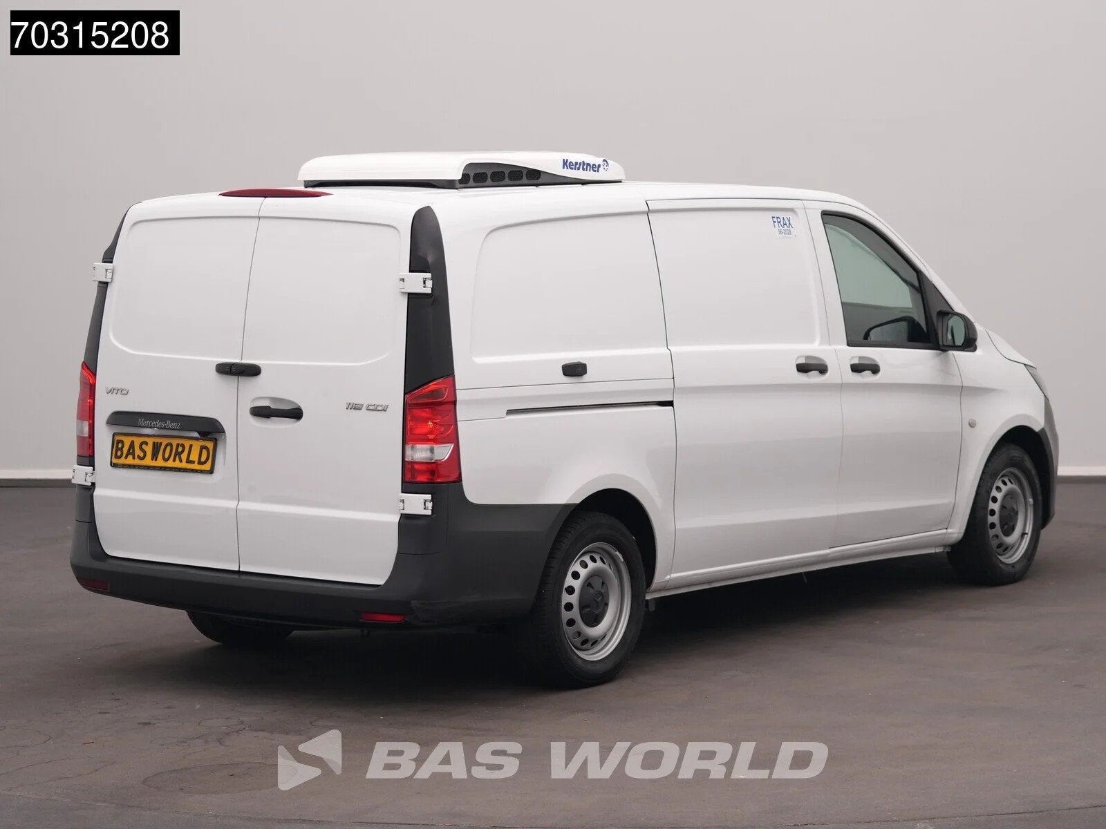 Mercedes Vito 116 Automaat Kerstner Koelwagen L2H1 Airco Cru, Automaat, Stof, Gebruikt, Euro 6