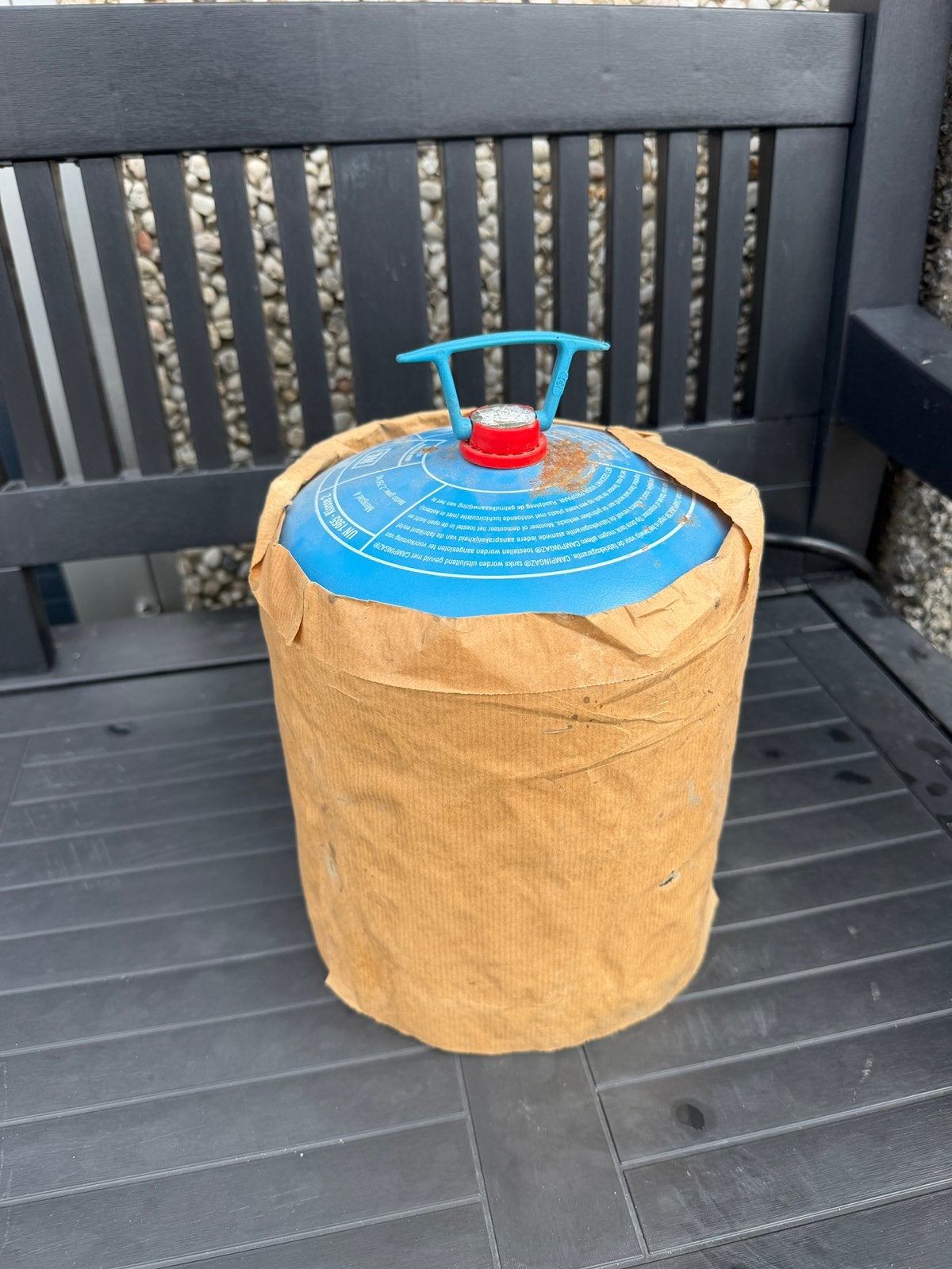 Campingaz R907 gasfles 2,75 kg – VOL, Ophalen of Verzenden, Zo goed als nieuw