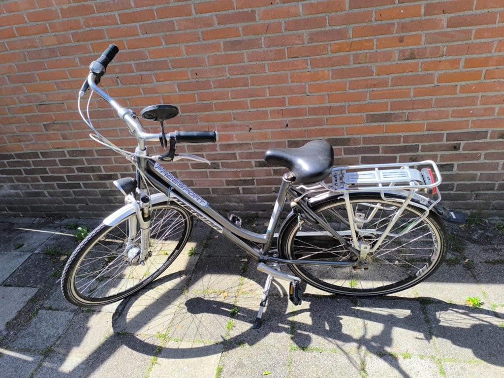 Merida stadsfiets / stationsfiets (Freesport), Fietsen en Brommers, Fietsen | Dames | Damesfietsen, Ophalen, Gebruikt, Overige merken
