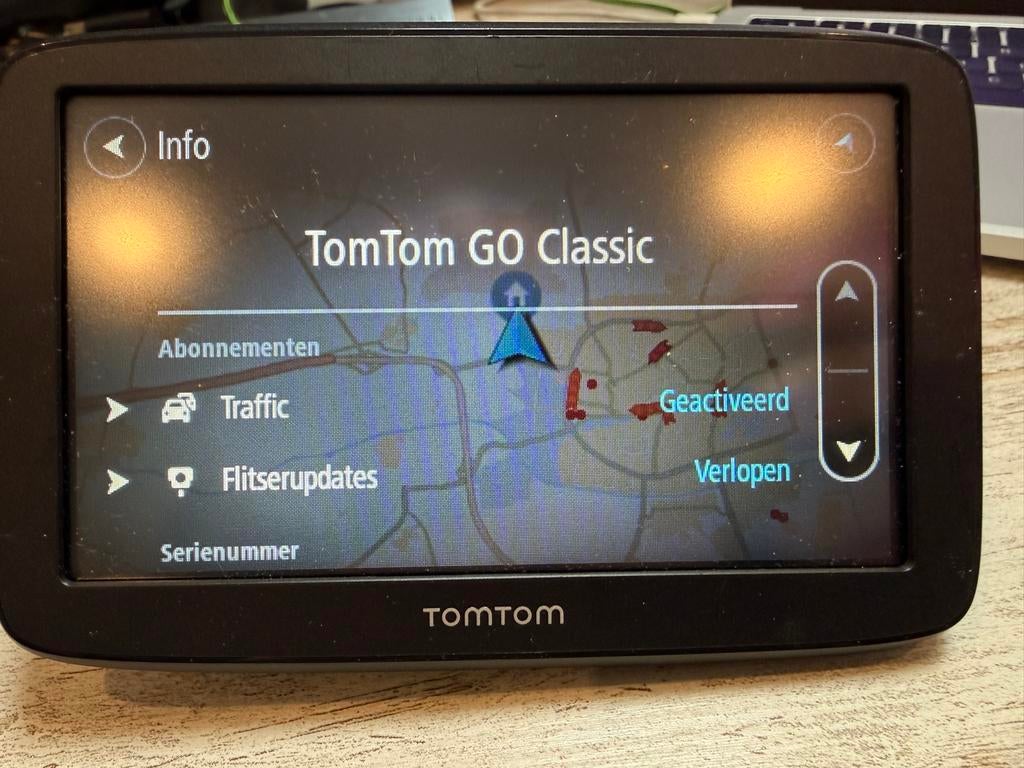 TomTom GO Classic Navigatiesysteem, Ophalen of Verzenden, Gebruikt