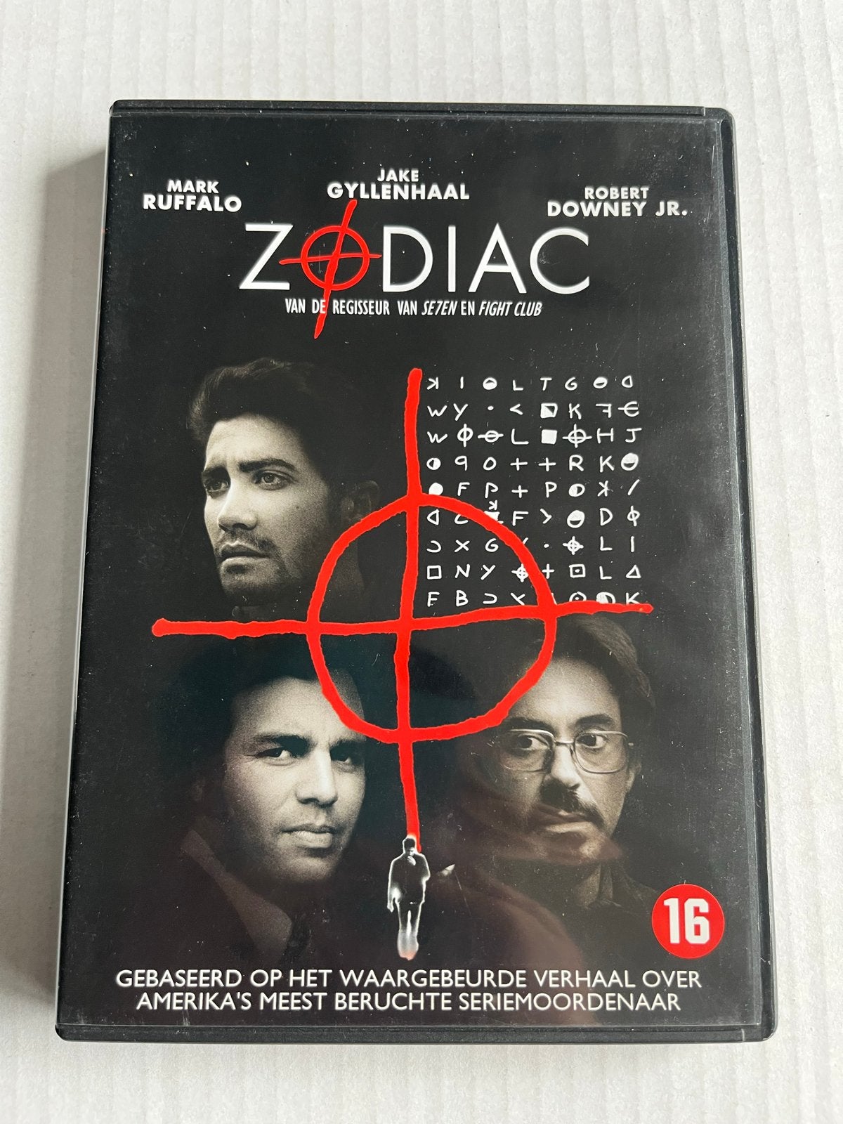 Zodiac DVD, Psychologische thriller, Vanaf 16 jaar, Nederlands, Ophalen of Verzenden