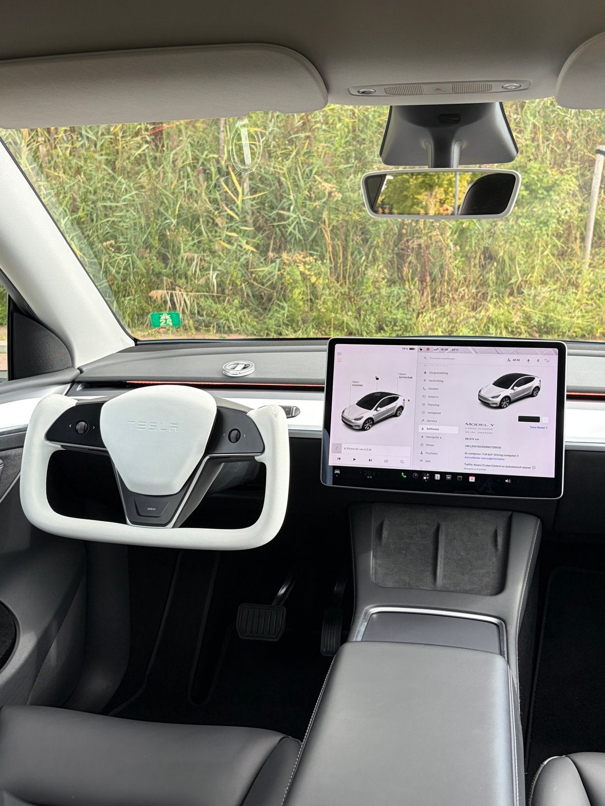 Foto 20 van Nette Tesla Model Y AWD Long Range 75kWh 92% SoH + garantie