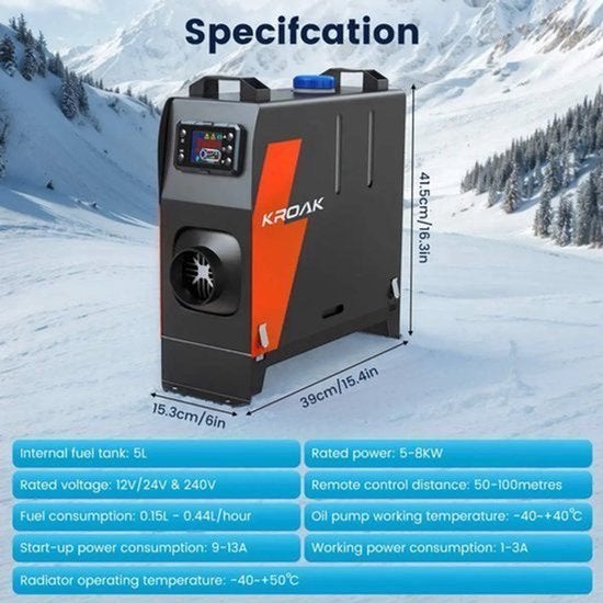 Dieselkachel - Benzineluchtkachel - Kachel en ventilatoren -, Corvance B.V., Verzenden, Nieuw, Corvancebol@gmail.com