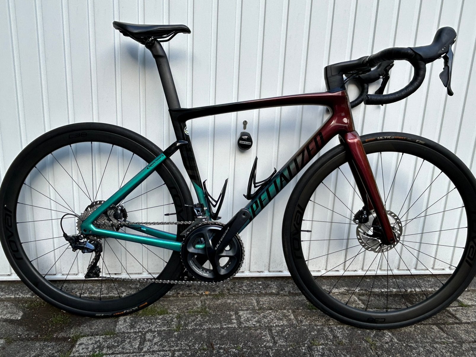 Specialized Tarmac SL7 vol carbon ultegra disc Roval carbon, Fietsen en Brommers, Fietsen | Racefietsen, Ophalen, Zo goed als nieuw