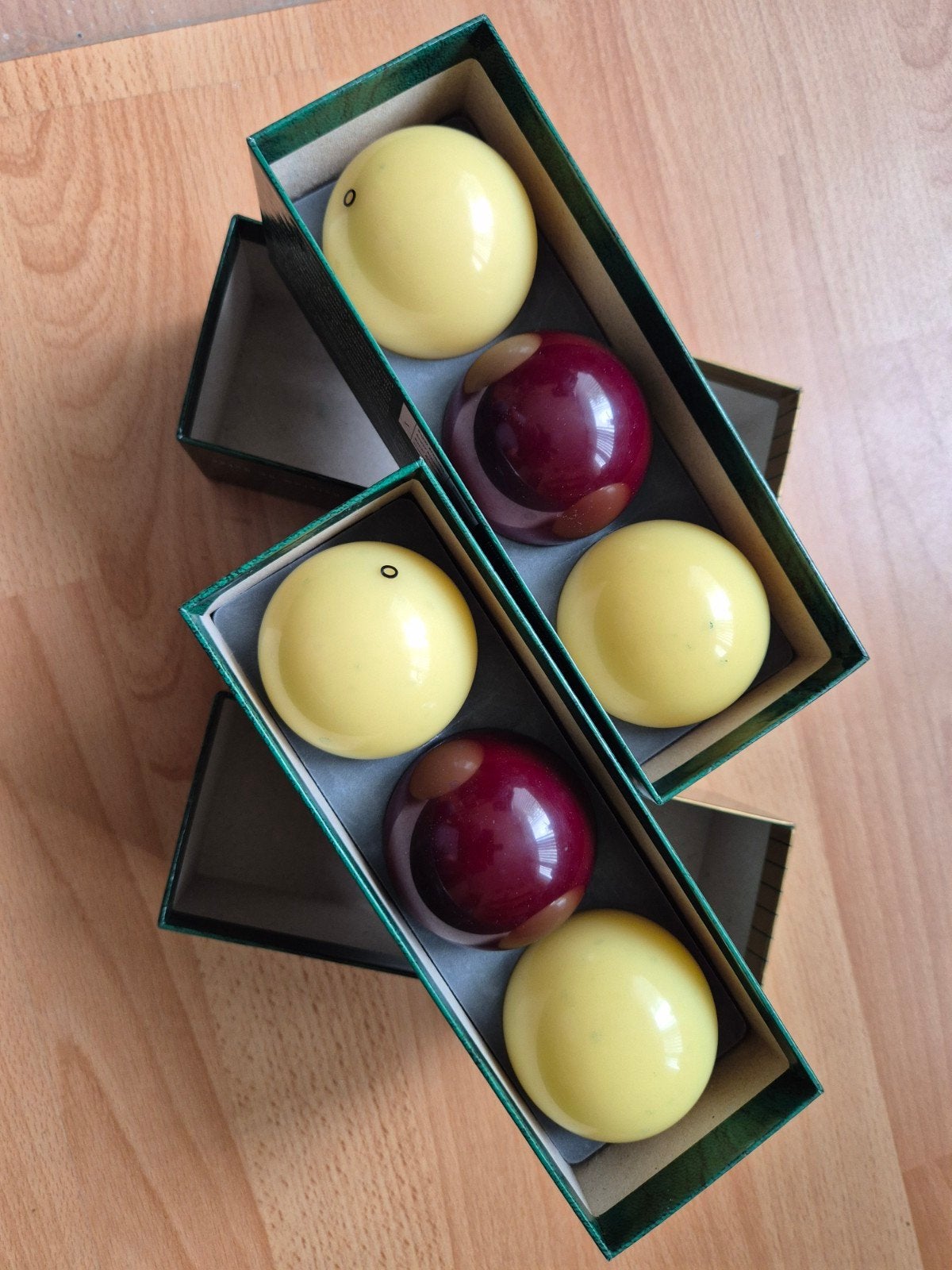 Aramith Carom Biljartballen Set - 61.5mm, Ophalen of Verzenden, Zo goed als nieuw, Biljarttafel