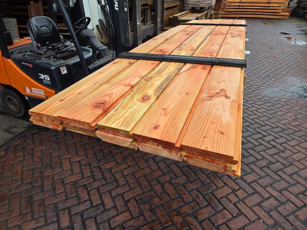 14.4 m2 Douglas Zweeds rabat - nr: TP152, Ophalen, Nieuw, 250 cm of meer, Planken