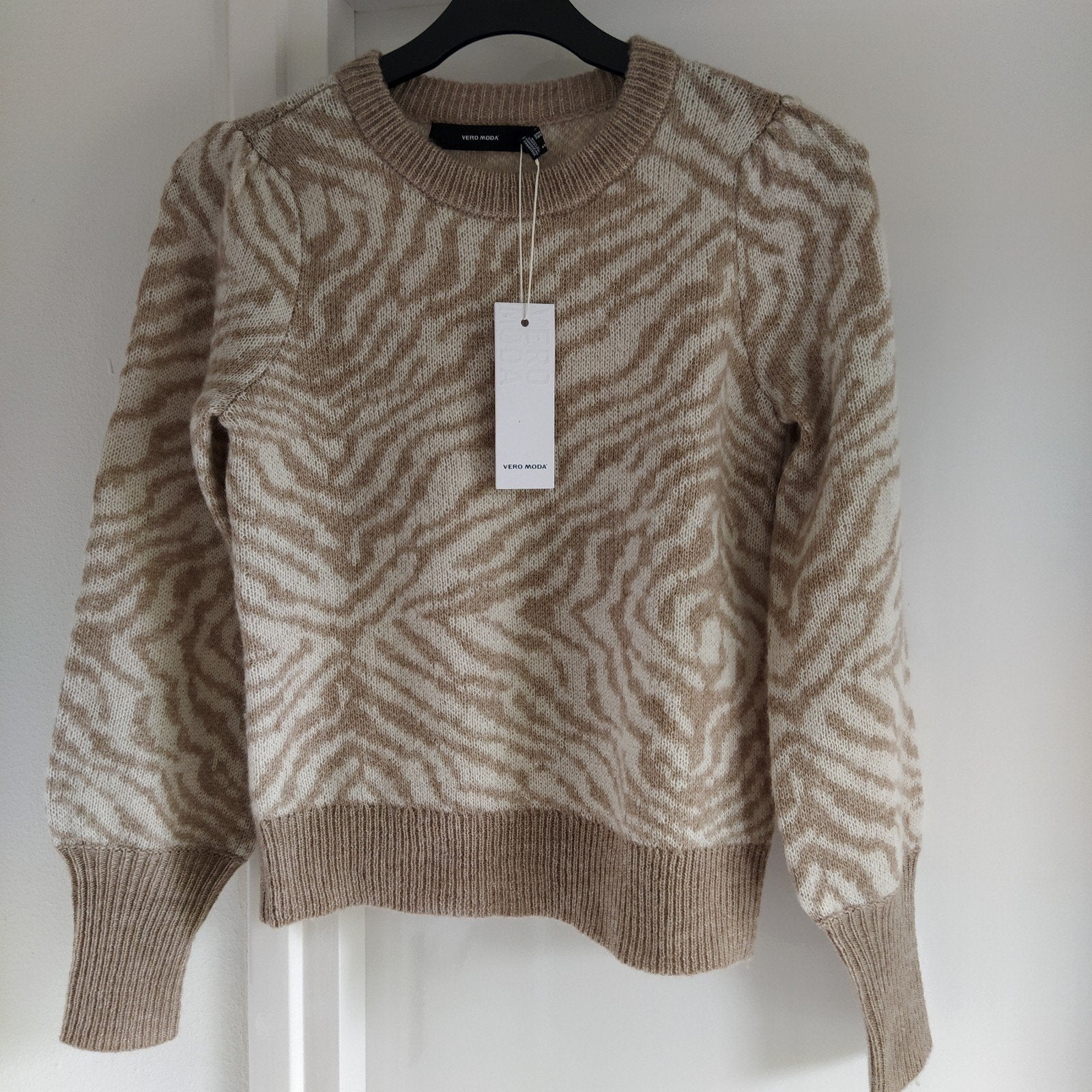 NIEUW!! Vero Moda superzachte trui VAN 40 VOOR 20 EURO!, Maat 38/40 (M), Verzenden, Vero Moda, Beige