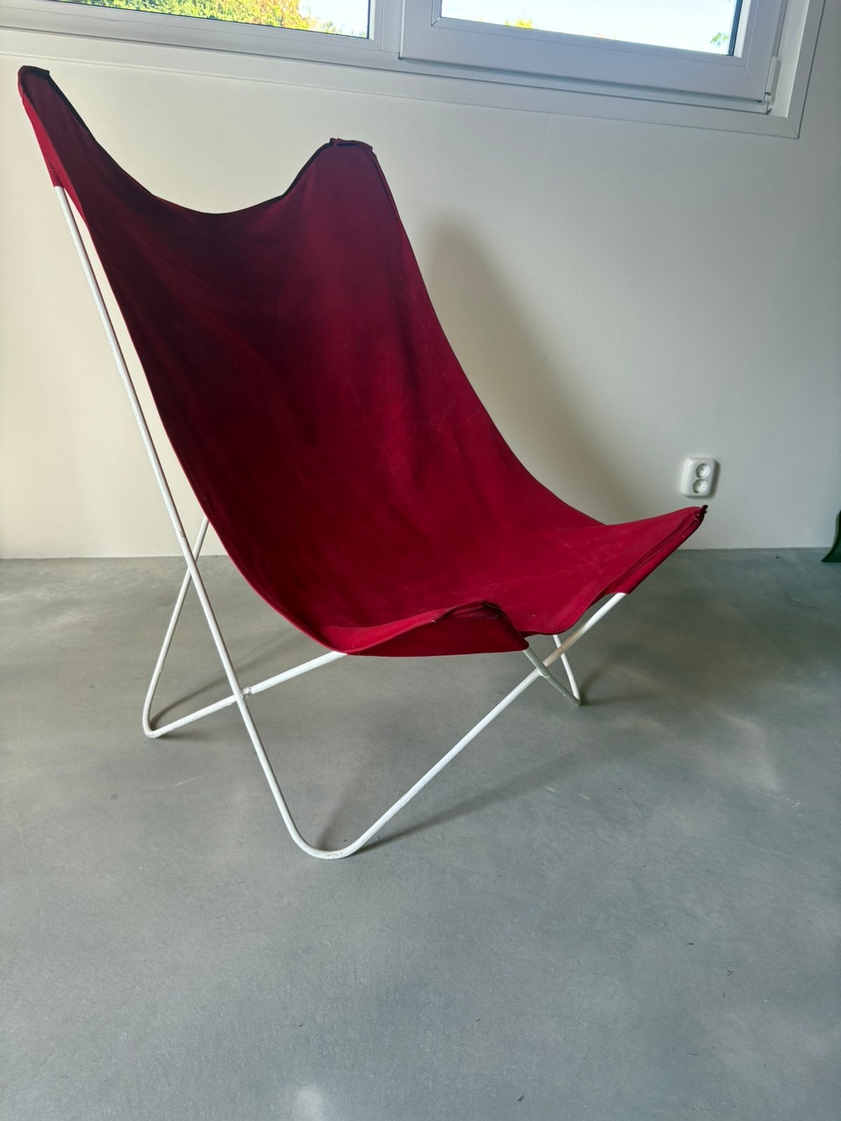Vintage butterfly stoel, Huis en Inrichting, Stoelen, Ophalen, Overige materialen, Gebruikt, Eén