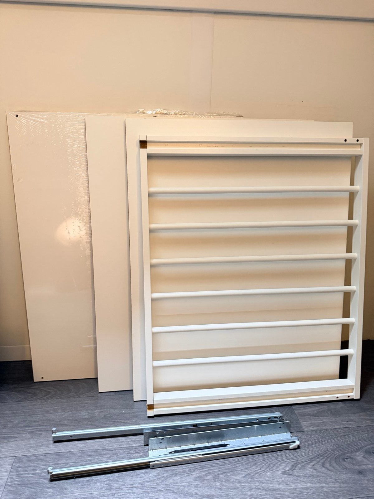 IKEA Pax onderdelen: Broekrek en 3x planken, Ophalen of Verzenden, Zo goed als nieuw