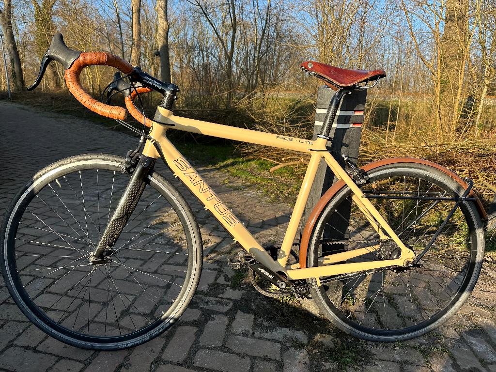 Santos Race-Lite, Fietsen en Brommers, Fietsen | Heren | Herenfietsen, Zo goed als nieuw, Overige merken, 53 tot 57 cm, Versnellingen