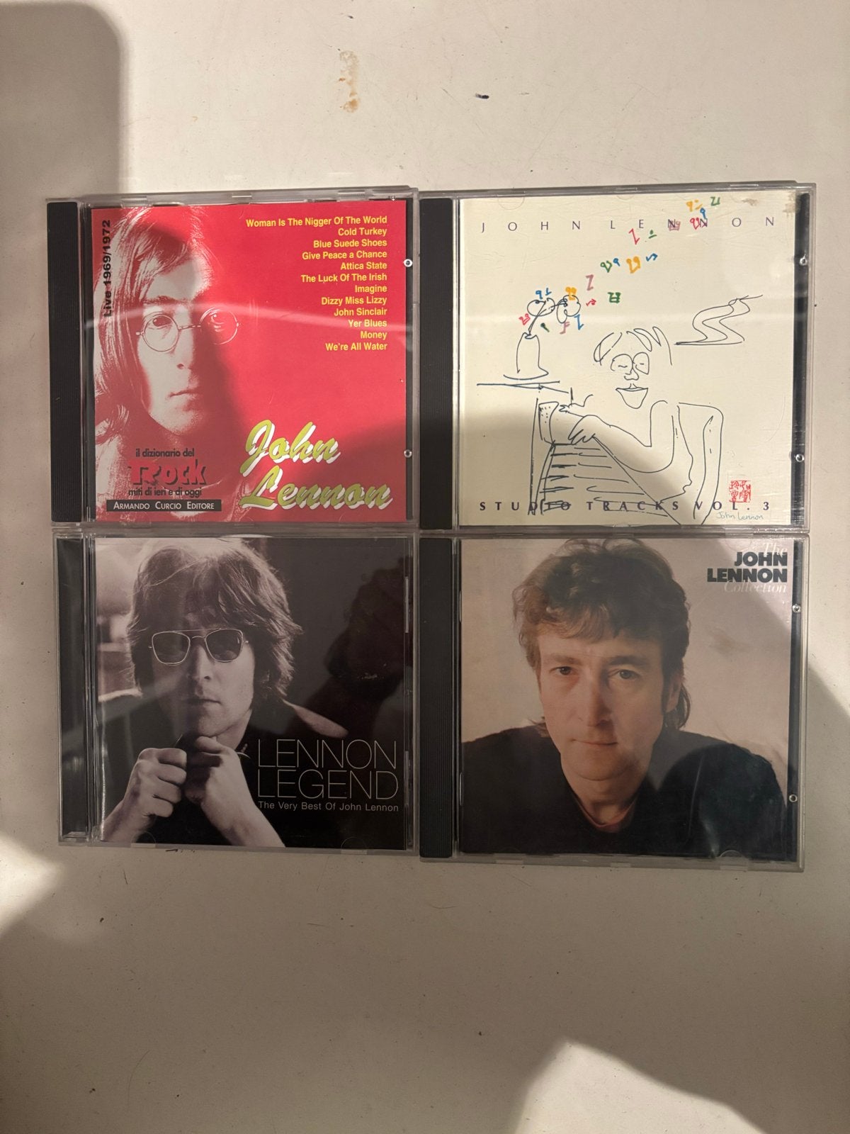 John Lennon CD collectie - 4 albums, Ophalen of Verzenden, 1990 - 1999