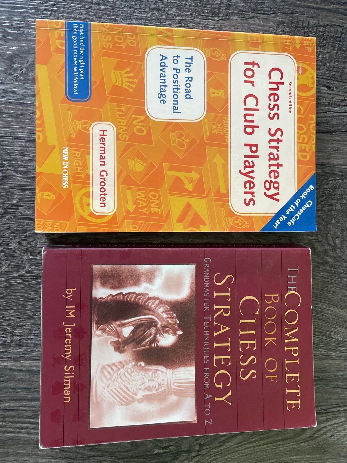 2 schaakboeken: Strategie voor clubspelers & Complete gids, Boeken, Ophalen of Verzenden, Zo goed als nieuw, Wereld overig