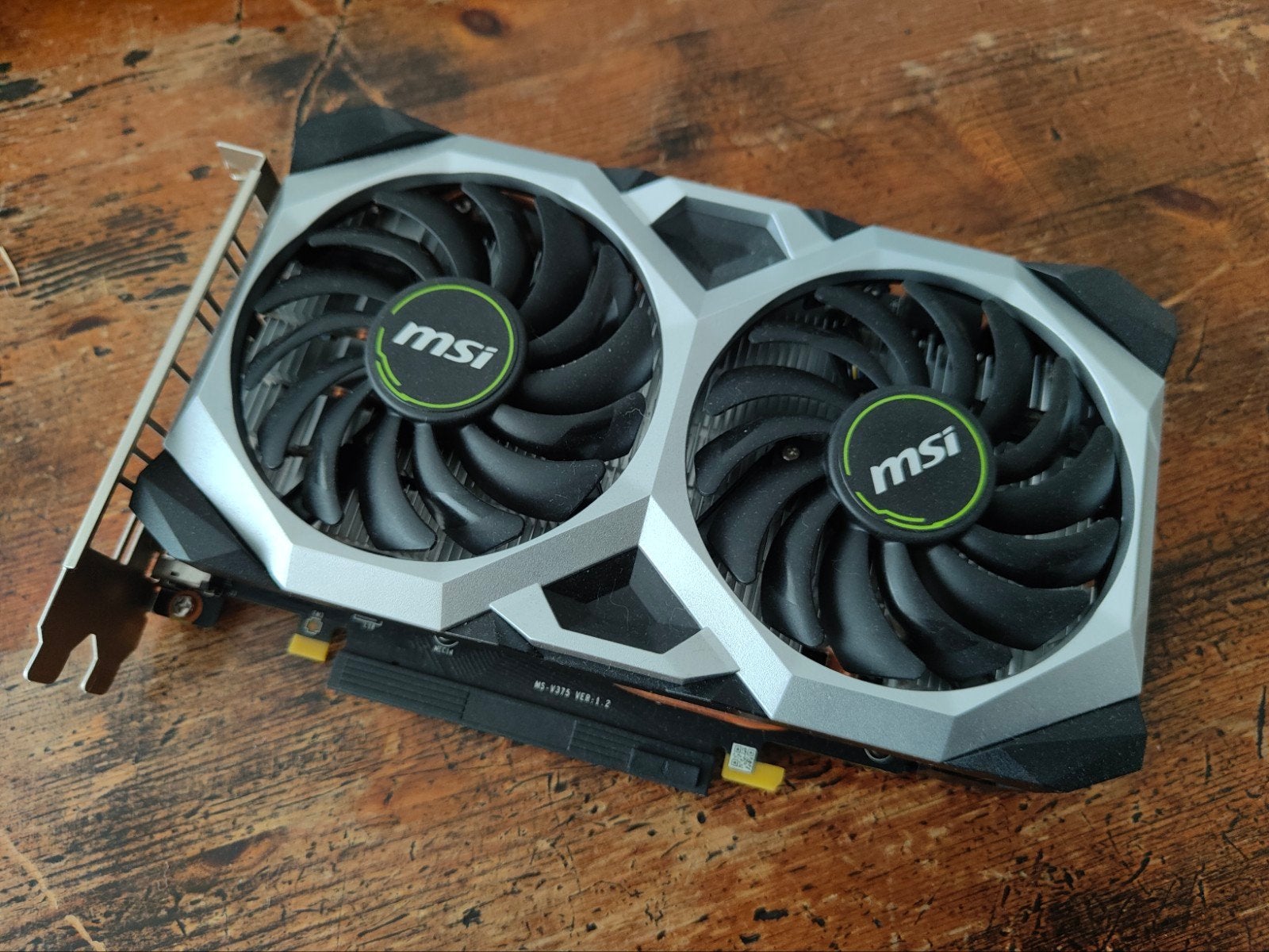 MSI GTX 1660Ti Ventus 6GB OC, Computers en Software, PCI-Express 3, GDDR6, Ophalen of Verzenden, Zo goed als nieuw