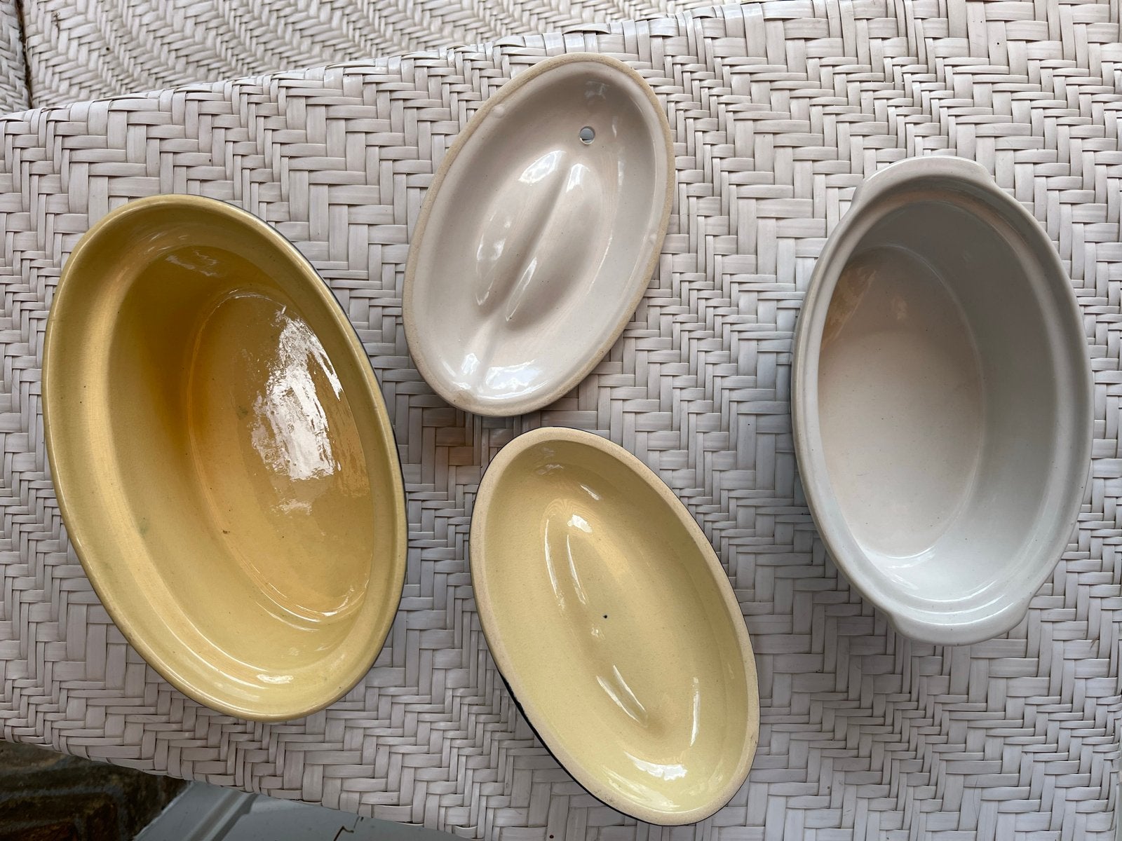 Set van 2 Kleine Terrines - Onbeschadigd, Antiek en Kunst, Ophalen