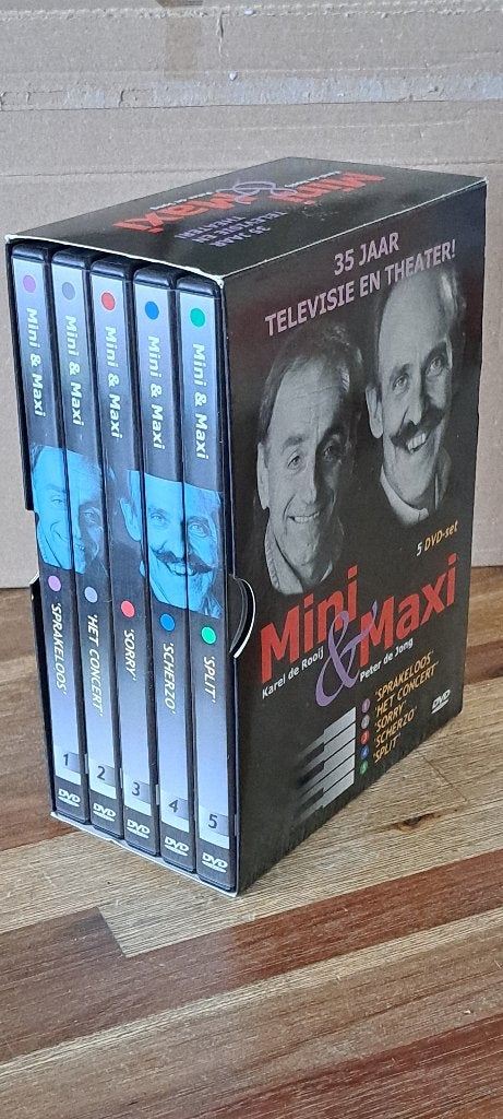 DVD-box van Mini&Maxi, Alle leeftijden, Verzenden, Zo goed als nieuw, Overige genres