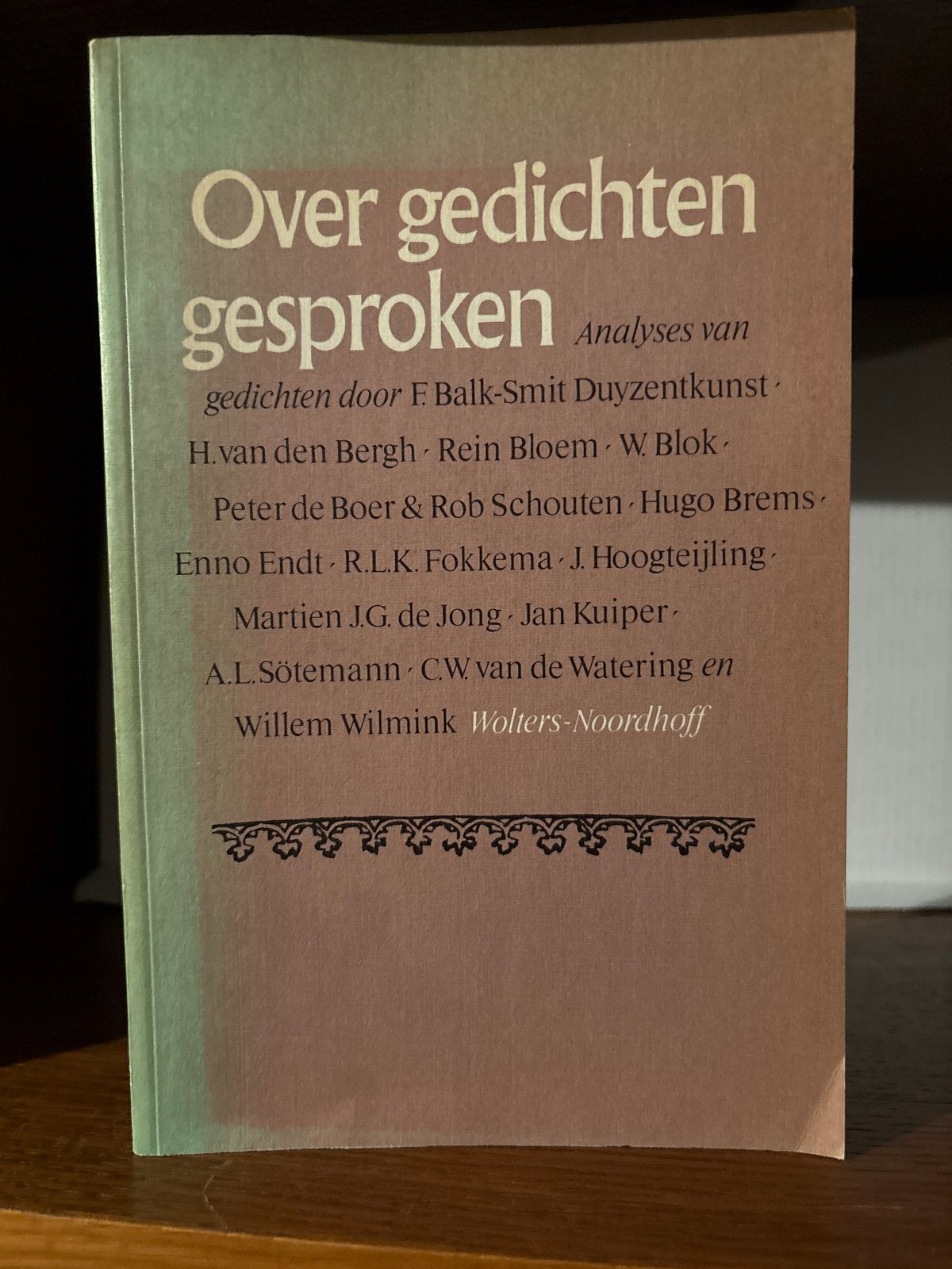 Over gedichten gesproken - Analyses van gedichten, Ophalen of Verzenden, Gelezen, Meerdere auteurs