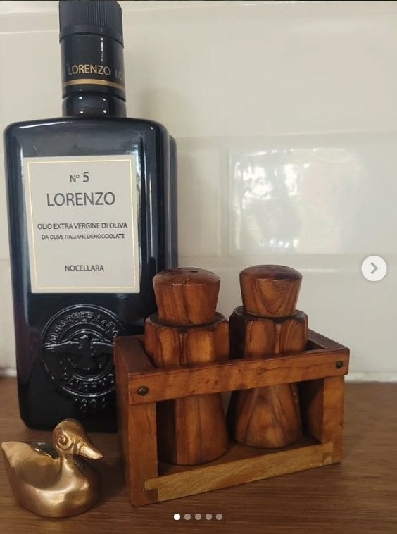 Vintage peper en zout stel, Verzamelen, Retro, Ophalen of Verzenden, Huis en Inrichting