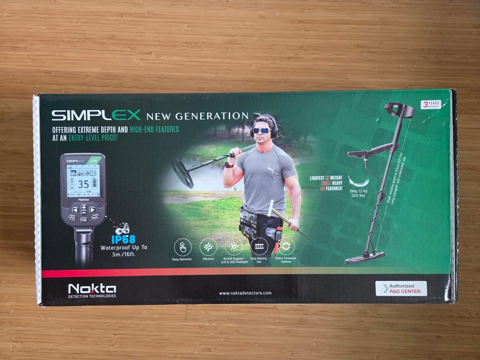Nokta Simplex Lite Metaaldetector - Nieuwe Generatie, Overige merken, Gebruikt, Meer dan 30 cm, Ophalen of Verzenden