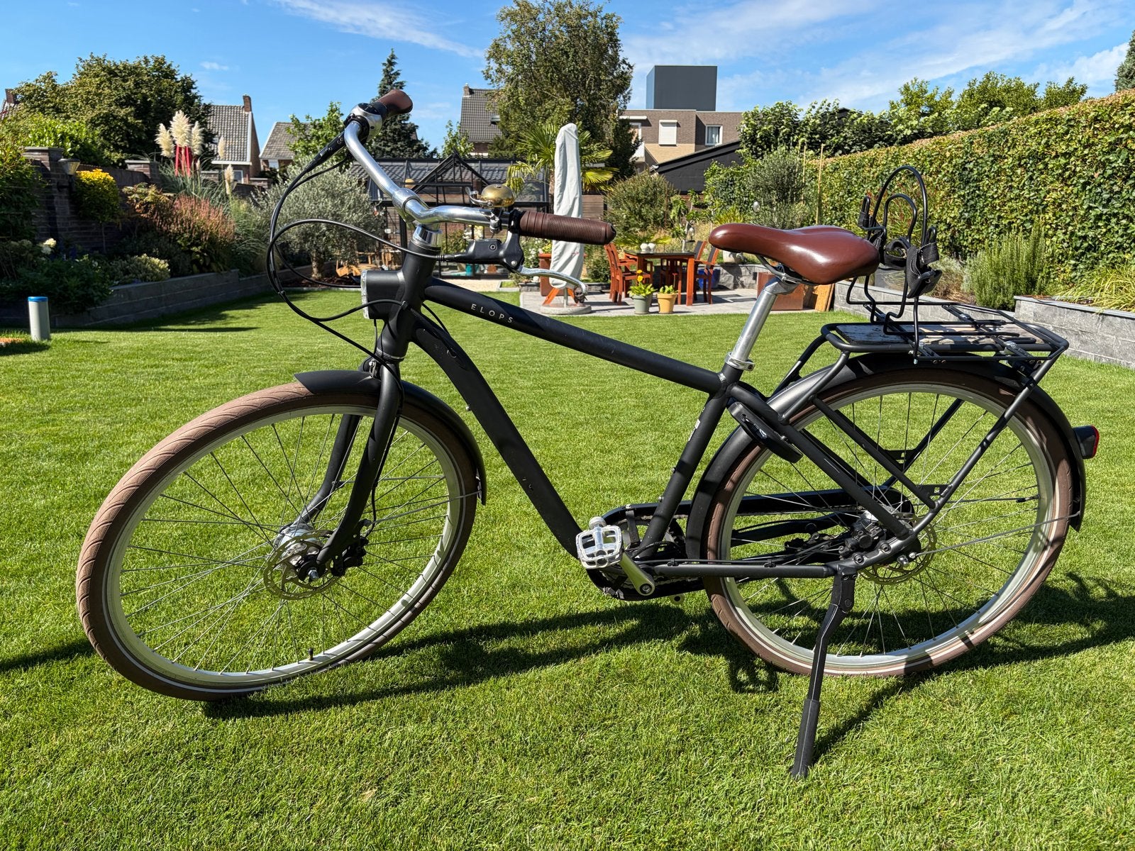 Elops Classic 900 stadsfiets - Zo goed als nieuw, 53 tot 56 cm, Versnellingen, Zo goed als nieuw, Schijfrem