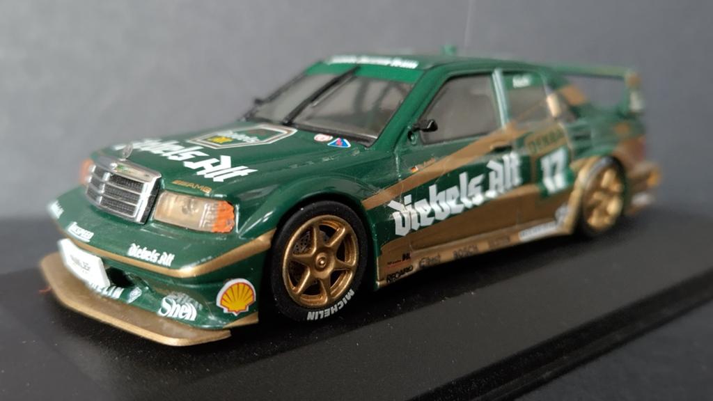 Mercedes Benz 190 Drm Evo Diebels Alt Asch Minichamps Pol, Auto, Verzenden, ., Zo goed als nieuw