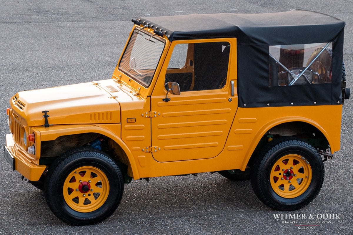 Suzuki LJ LJ 80 Geheel gerestaureerd (bj 1981), Gebruikt, 4 cilinders, Geel, Bedrijf