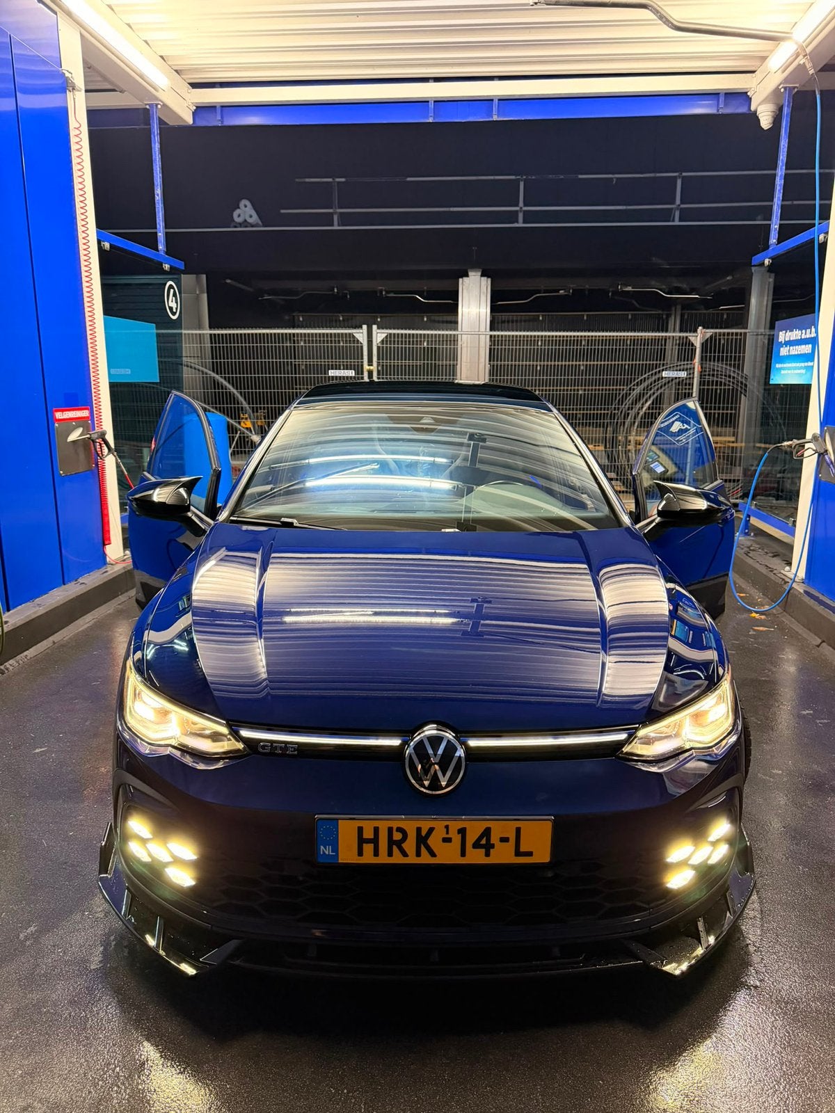 Volkswagen Golf 1.4 Ehybrid GTE 245pk 2021 atlantic blue, Auto's, Volkswagen, 4 cilinders, Blauw, 1395 cc, 1524 kg