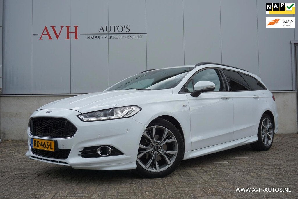 Ford Mondeo Wagon 1.5 ST Line, Auto's, Ford, Voorwielaandrijving, Stof, 4 cilinders, Wit
