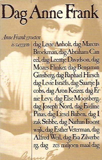 Dag Anne Frank - Wim Ramaker, Ophalen of Verzenden, Tweede Wereldoorlog, Gelezen, Overige onderwerpen