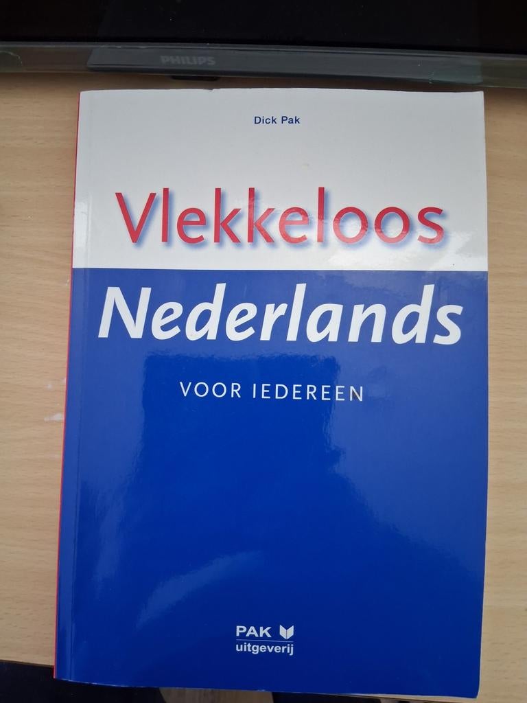 Vlekkeloos Nederlands, Ophalen of Verzenden, Zo goed als nieuw, Niet van toepassing
